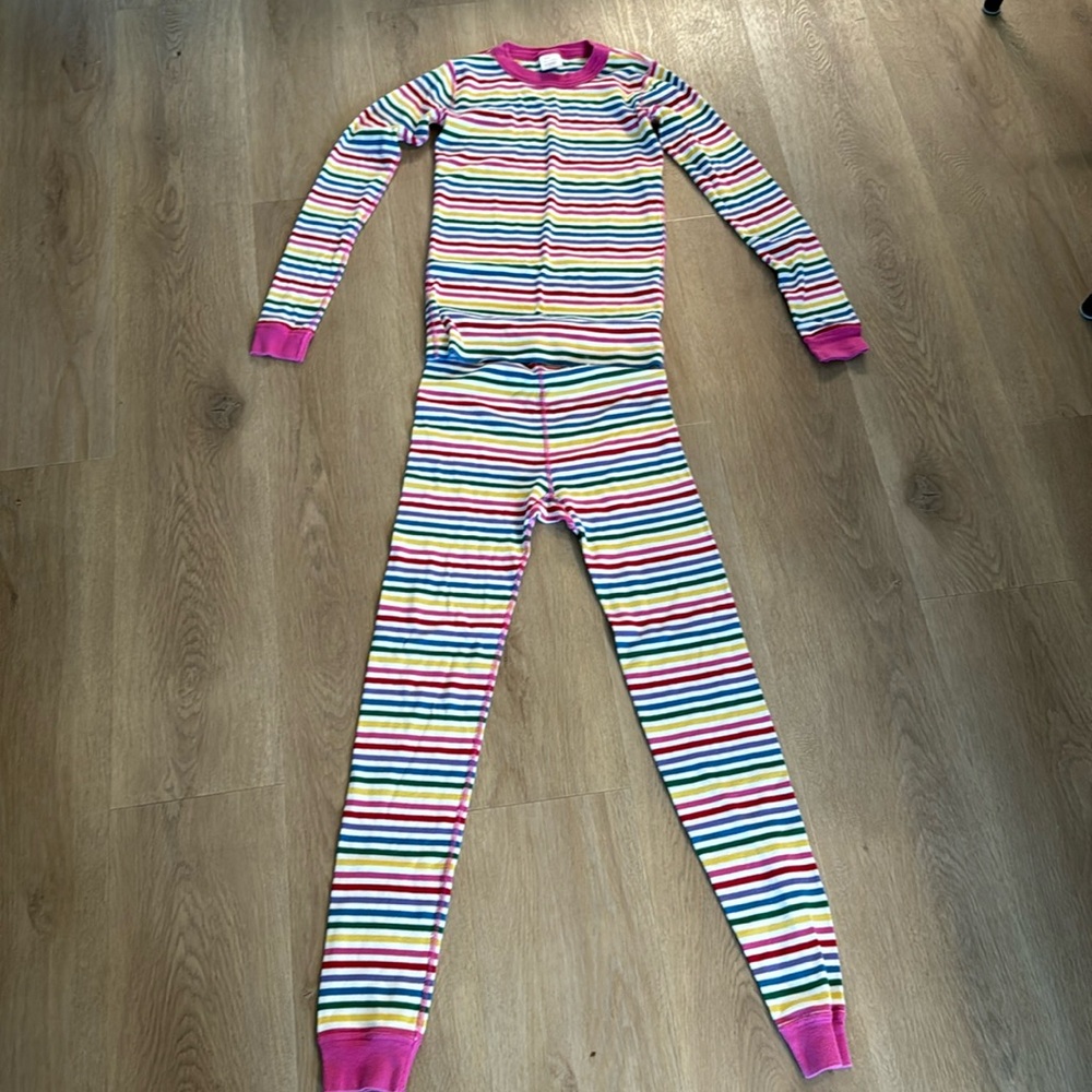Hanna Andersson striped PJs
